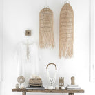 Suspension Bohème en rotin naturel boho chic