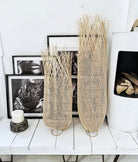 Suspension Bohème en rotin naturel boho chic