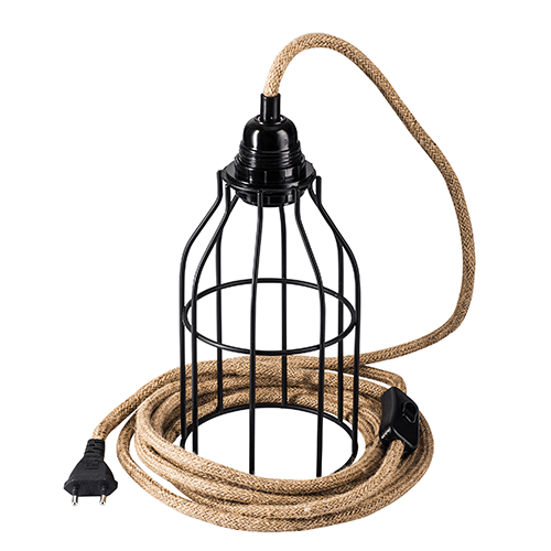 Cordon électrique en jute - MY ROOM TOUR