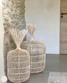 Lampe de sol en rotin - MY ROOM TOUR