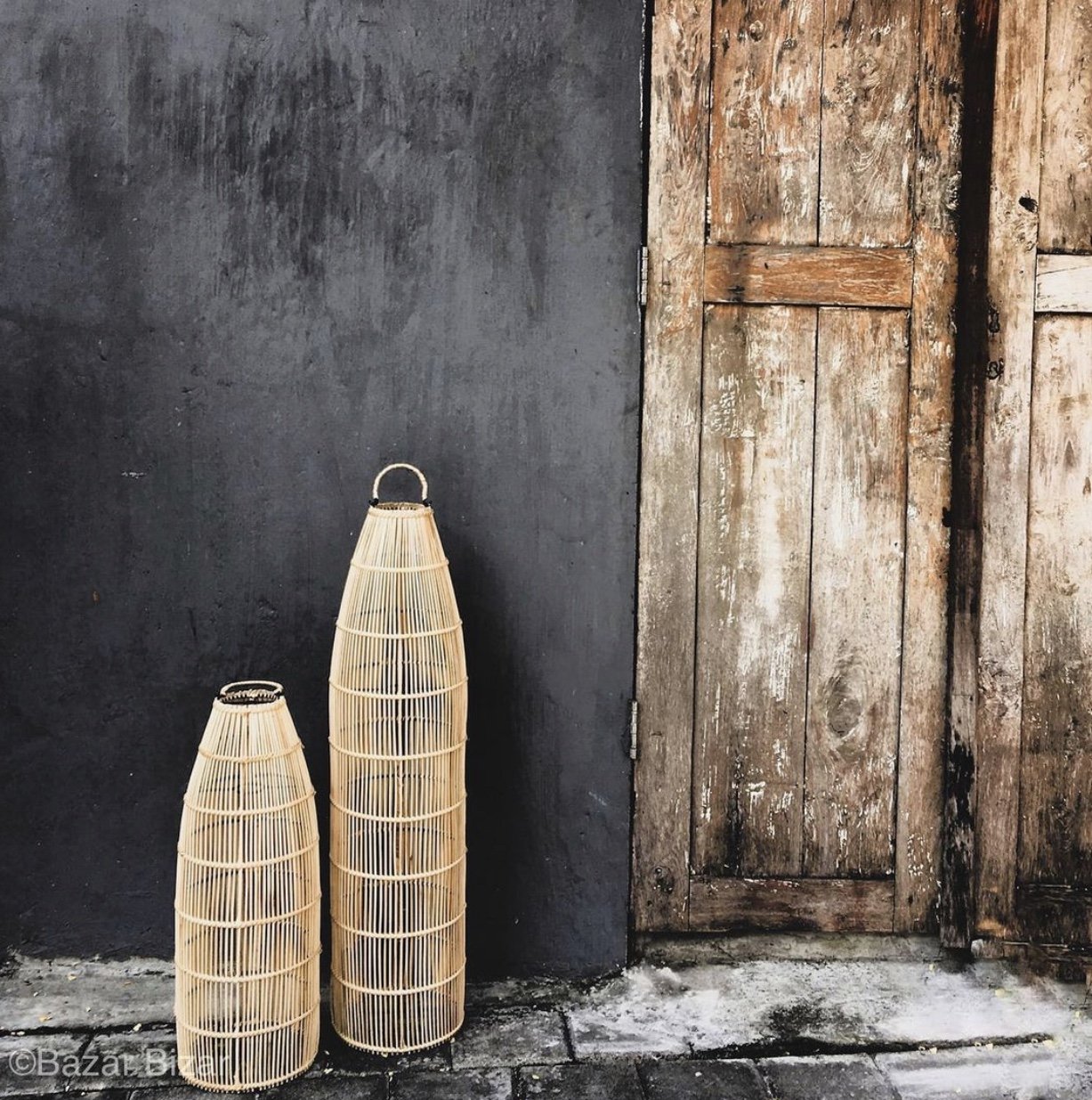 Lampe en rotin Fish Trap - MY ROOM TOUR