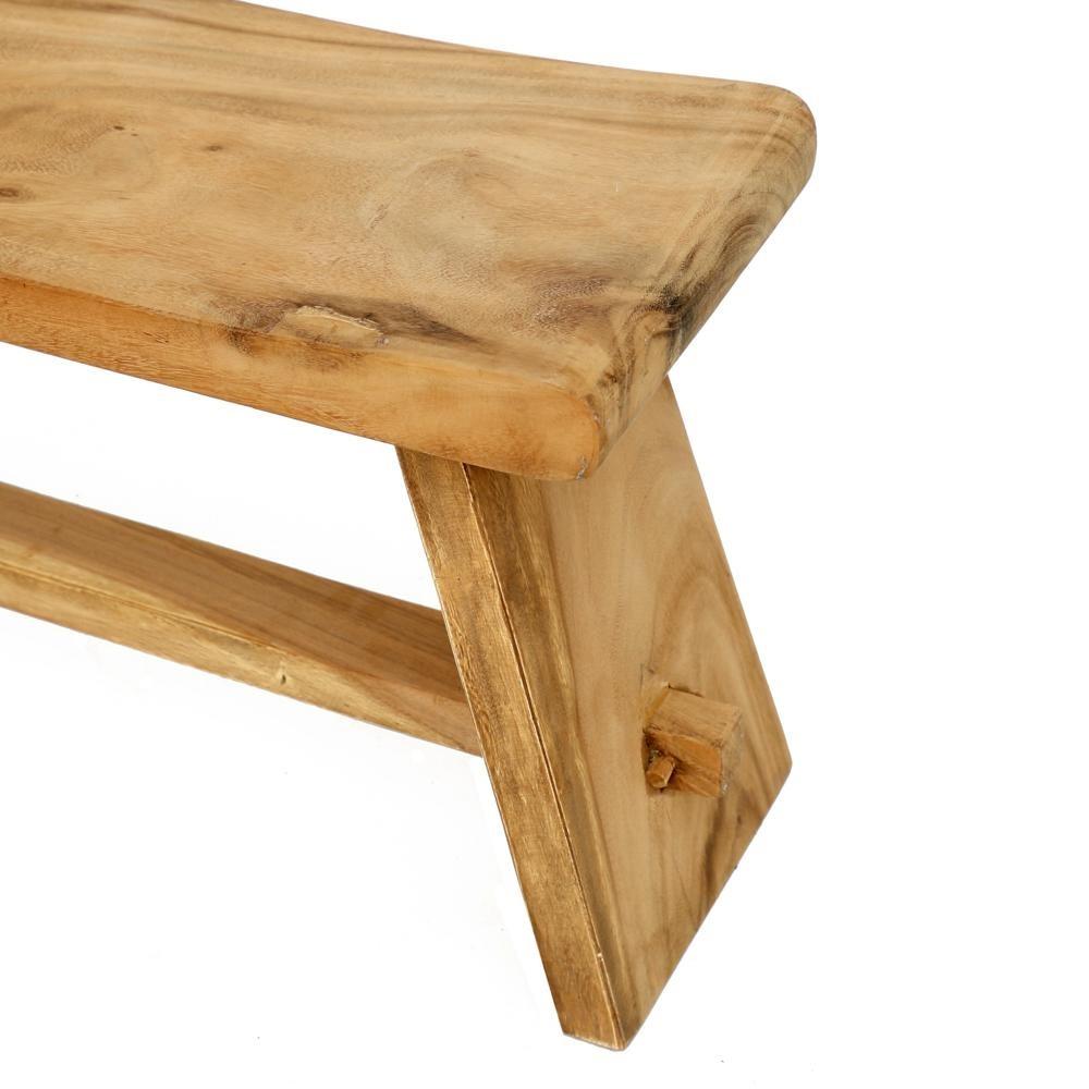 Tabouret et Banc en bois de Suar