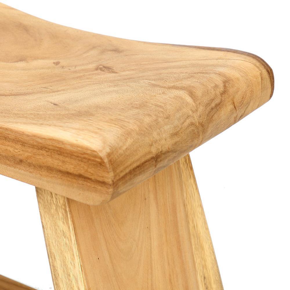 Tabouret en bois de Suar - MY ROOM TOUR