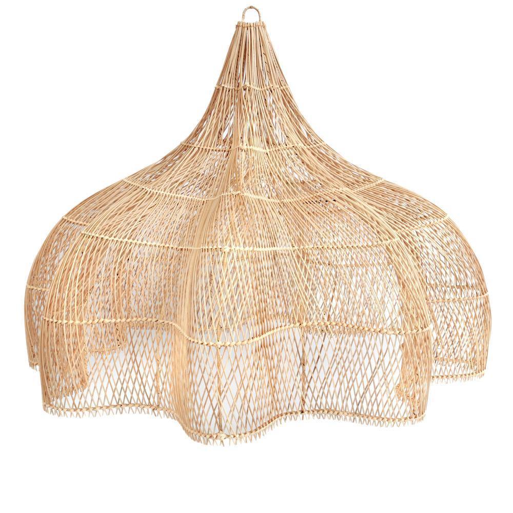 suspension rotin design haut de gamme
