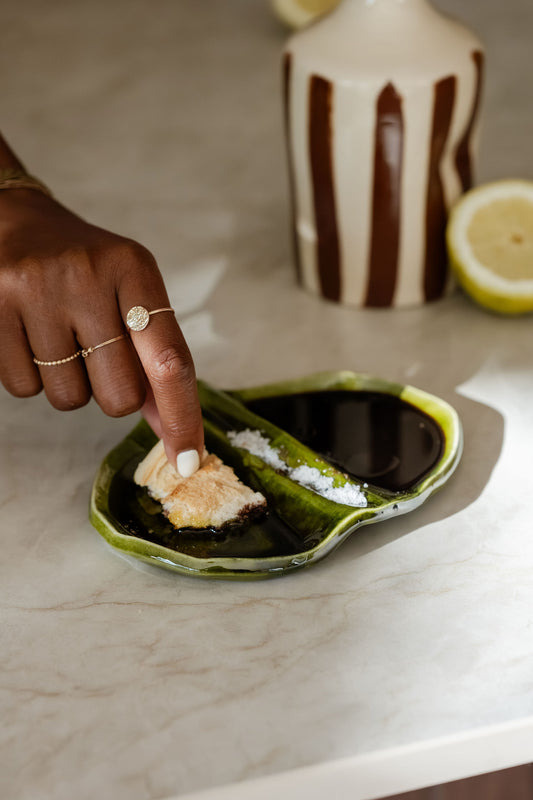Coupelle à sauces, huiles et condiments en céramique [ELIXIR]