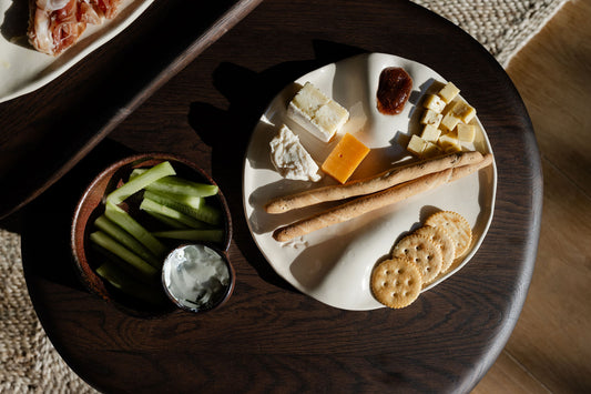 Grand plat de présentation en céramique [APERITIVO]
