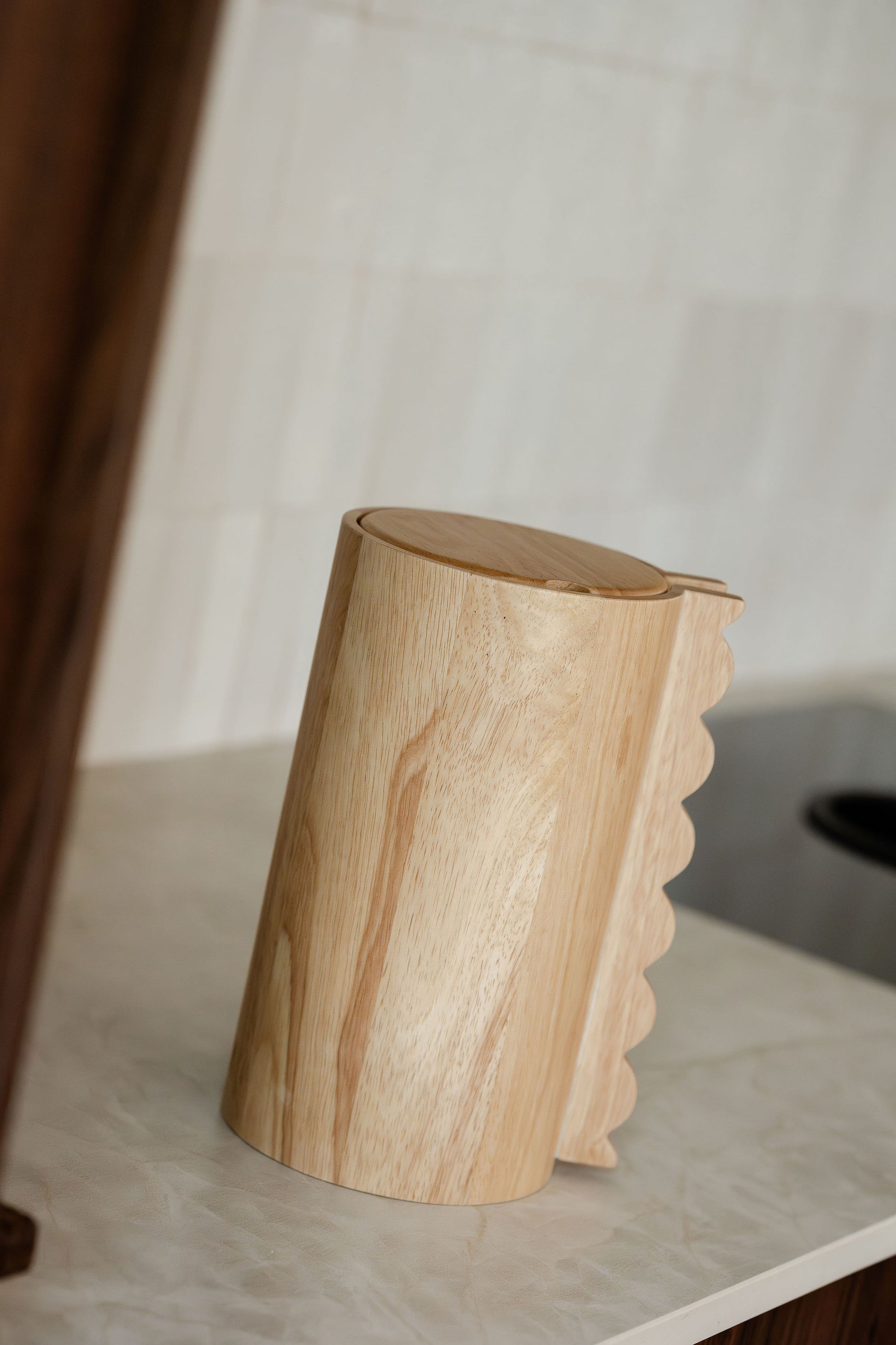 Porte essuie-tout bois [TOTEM HONEY]