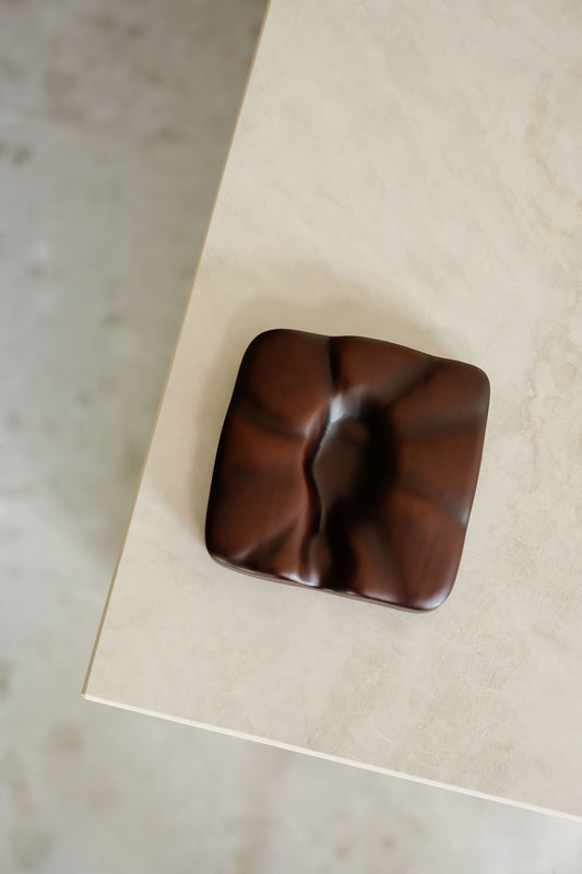 Repose-cuillère en bois [PILLOW] Chocolat