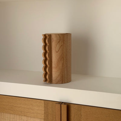 Porte essuie-tout bois [TOTEM HONEY]