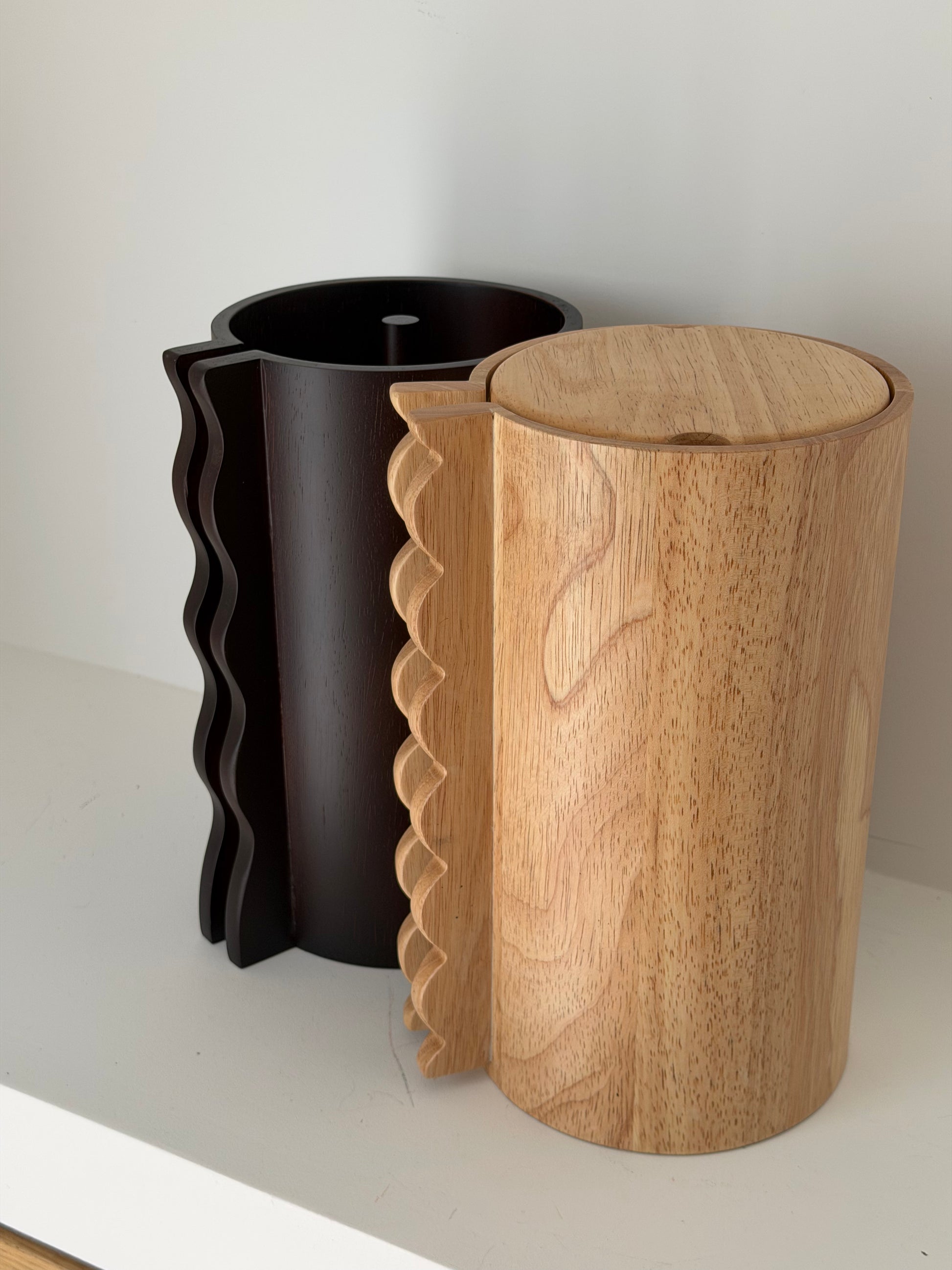 Porte essuie-tout bois [TOTEM HONEY]